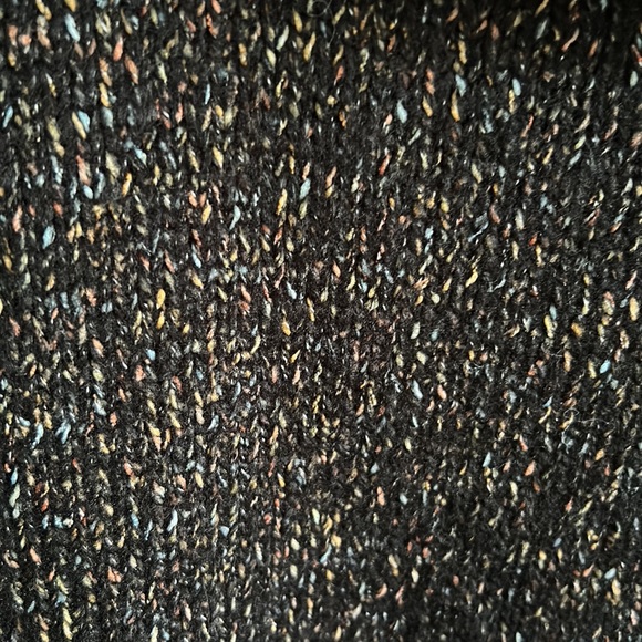 Kuwallatee Confetti cowl neck sweater M/L - Picture 3 of 7